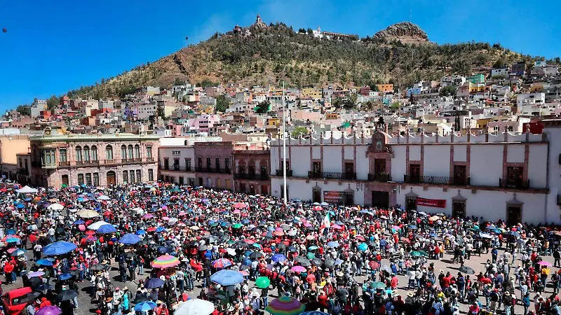 Mega marcha Zacatecas